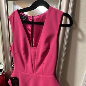 Bebe Fuchsia Mini Dress